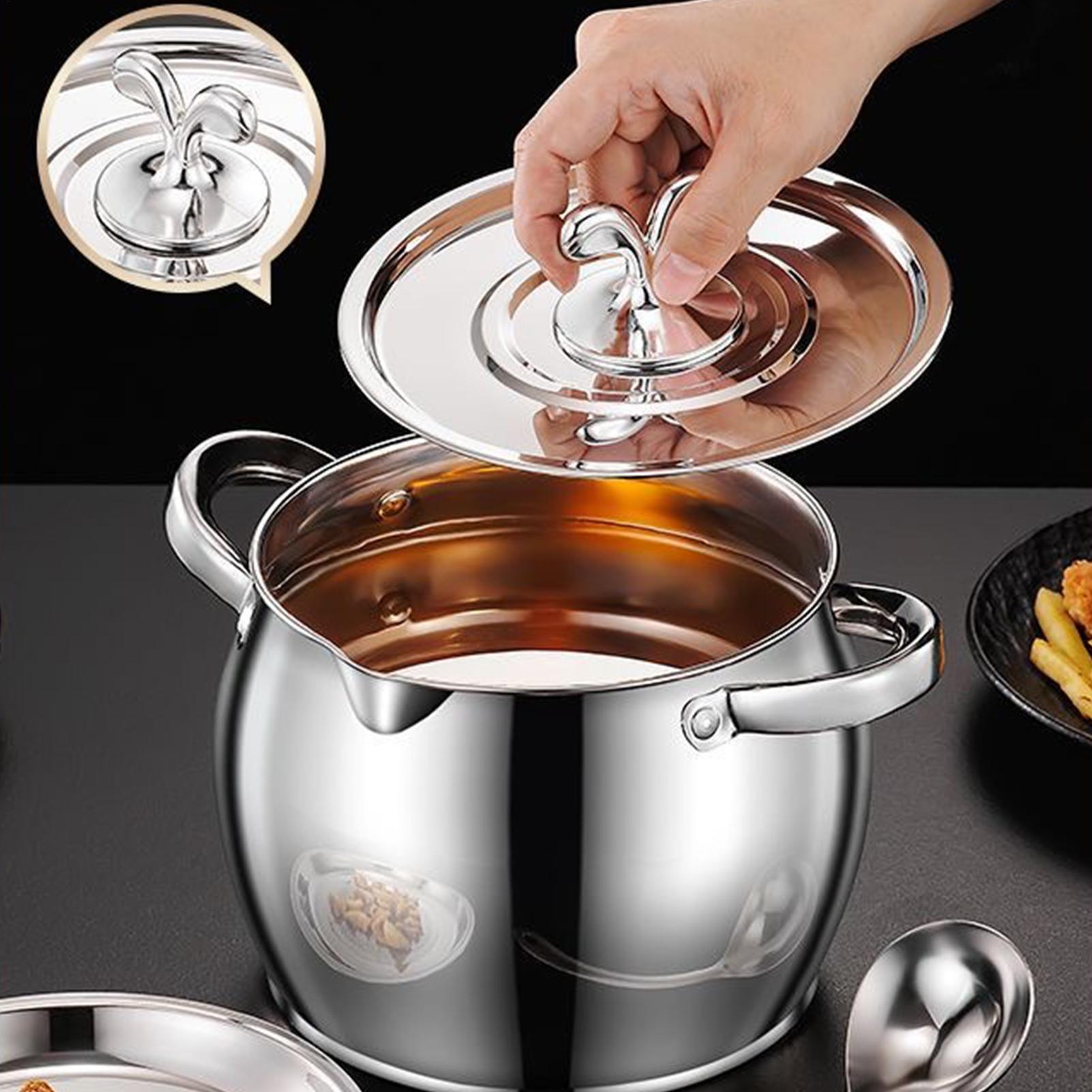 Kitchen Baking Canisters - Bacon Grease Saver Stainless Steel Oil