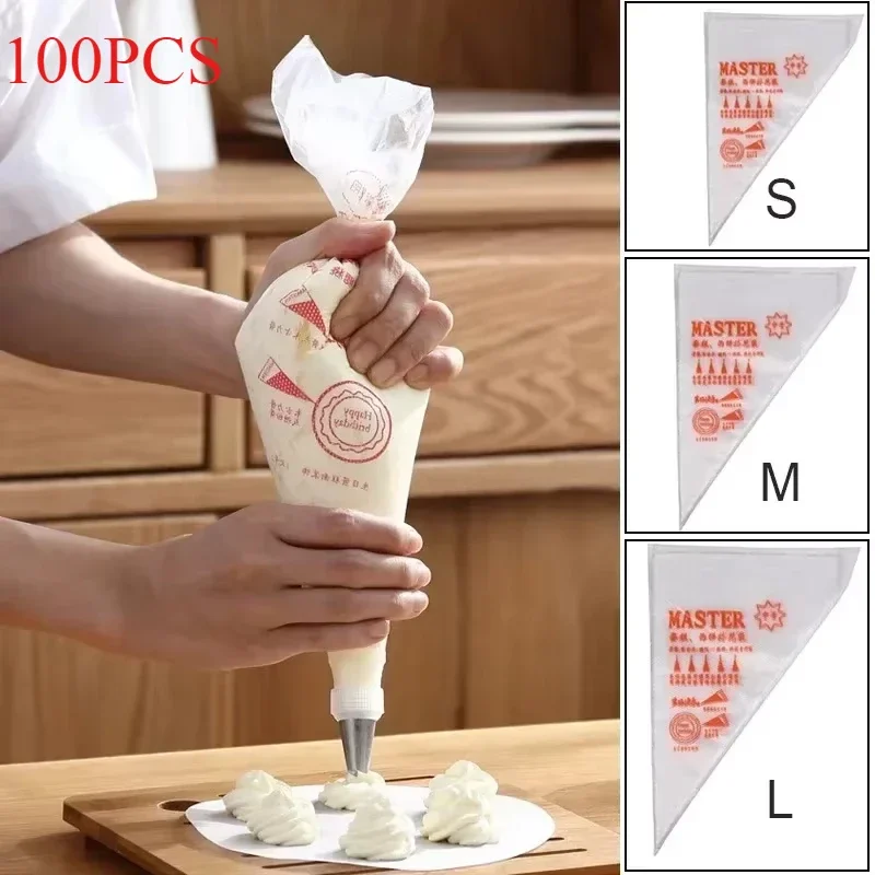 100pcs Disposable Pastry Bags  - đánh giá và giá Baking Kitchen Design