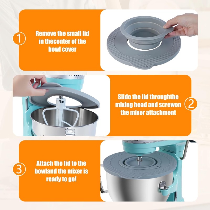 Silicone Mixer Bowl Cover Comp - đánh giá và giá Kitchenaid Baking Bowl