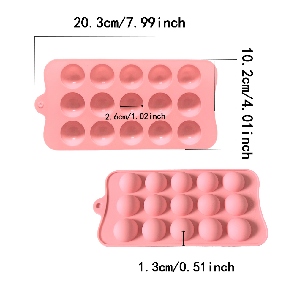15 cavity semi-circular chocol - đánh giá và giá Kitchen Baking Cookies