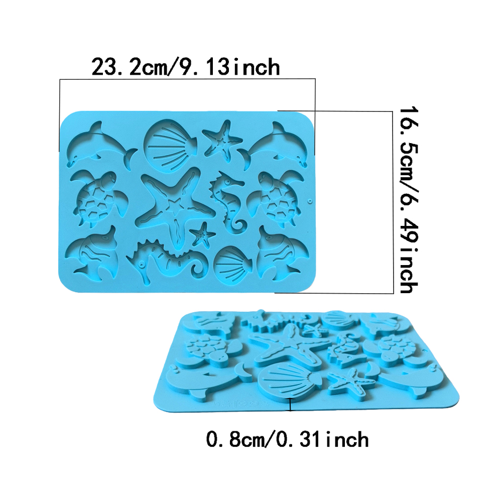 1pc Marine creature shaped cho - đánh giá và giá Kitchen Baking Cookies