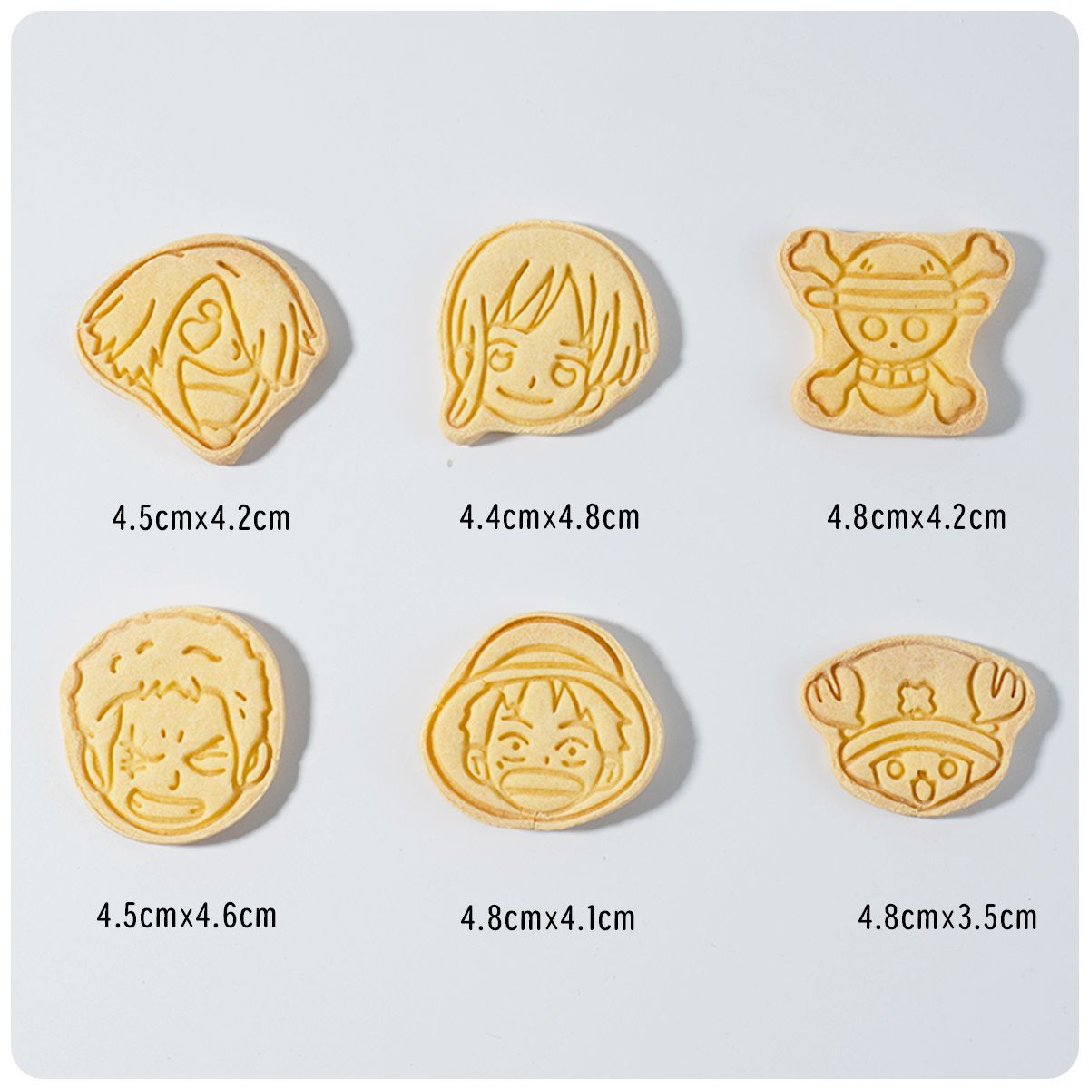 Anime One Piece Cookie Cutter  - đánh giá và giá Kitchen Baking Products