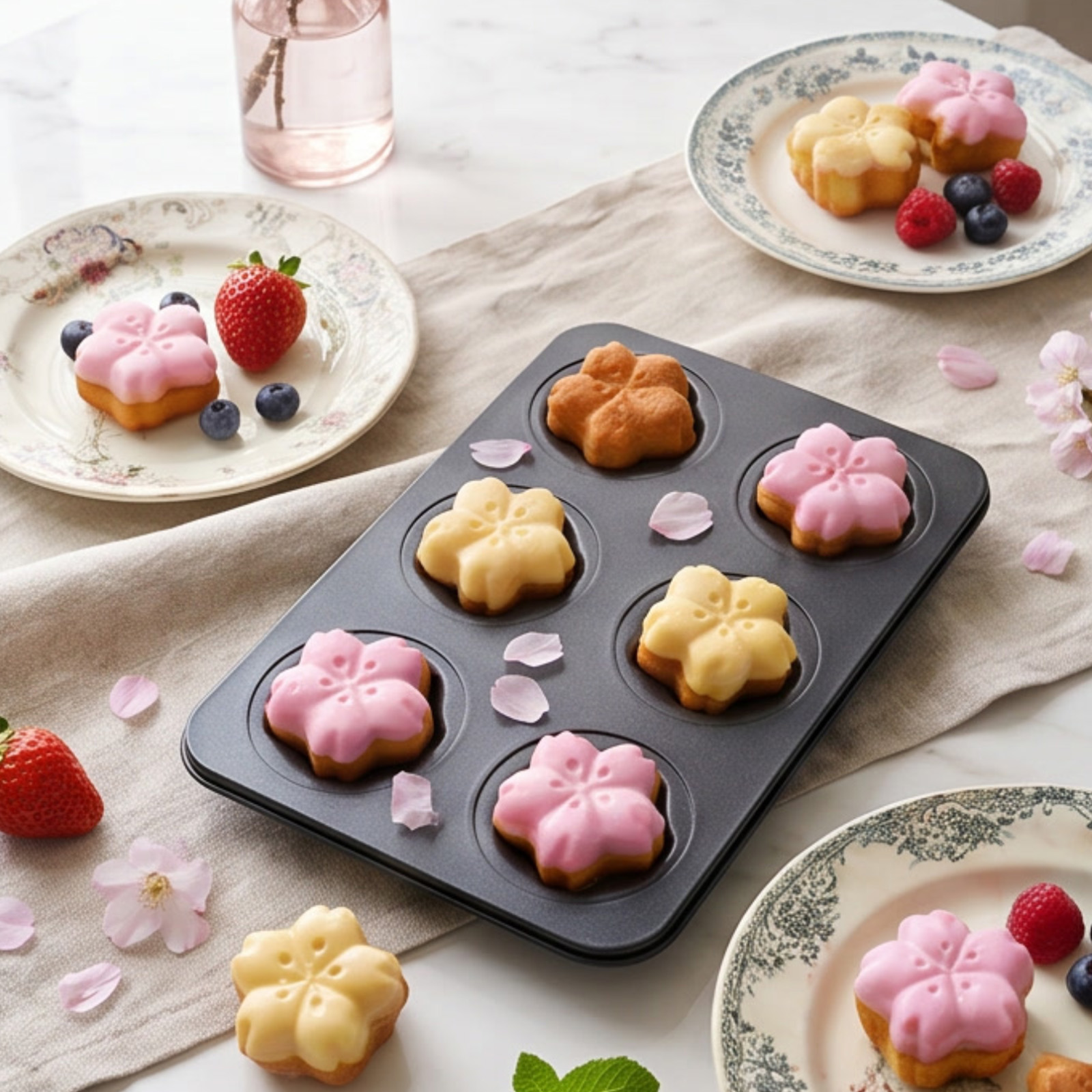 Flotta Sakura 6-Cavity Baking  - đánh giá và giá Bread Baking Kitchen Utensils