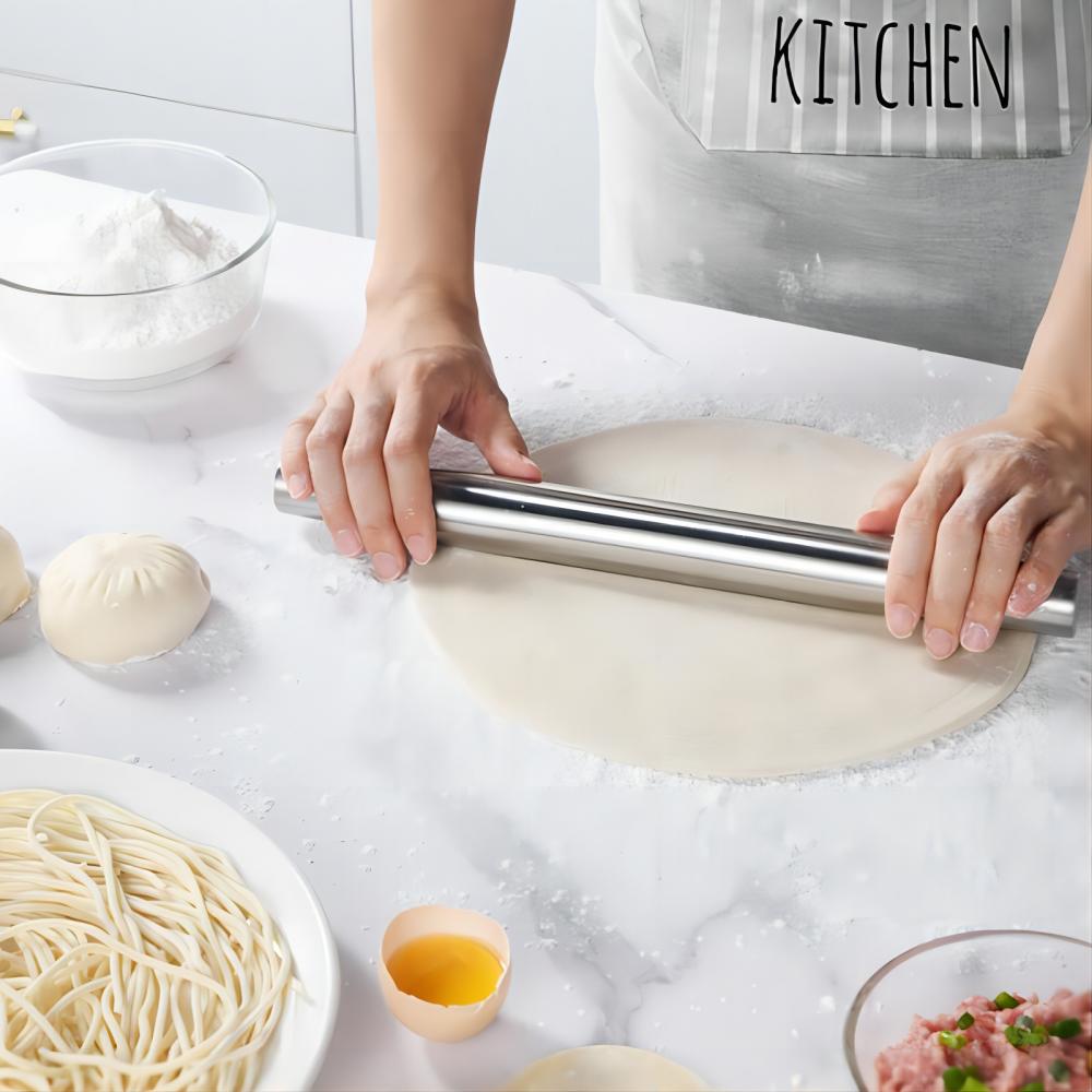 Stainless Steel Rolling Pin Ba - đánh giá và giá Bread Baking Kitchen Utensils