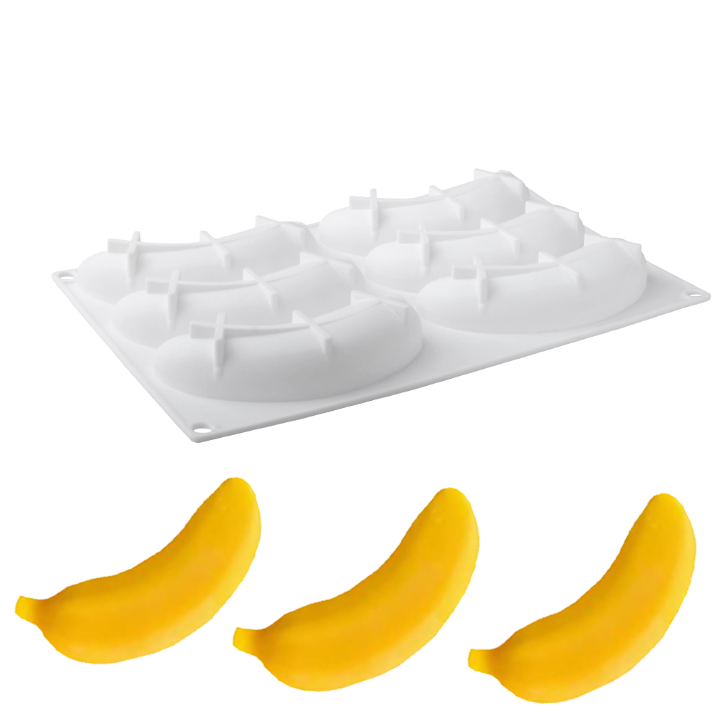 6 or 12 Cells Banana Design Si - đánh giá và giá Baking Kitchen Design