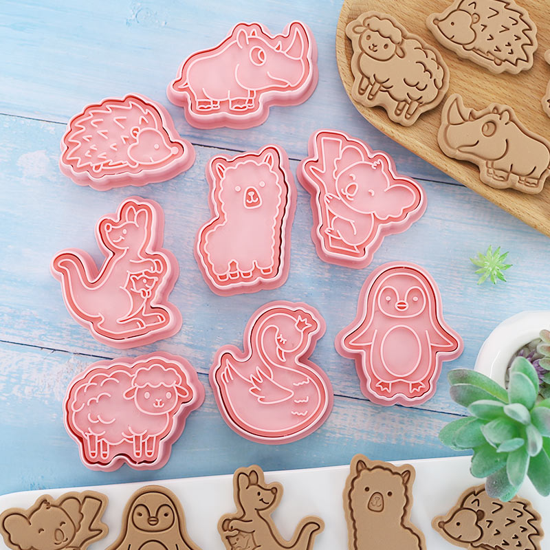 8 Pcs Animal Cookie Molds - Ko - đánh giá và giá Kitchen Baking Cookies