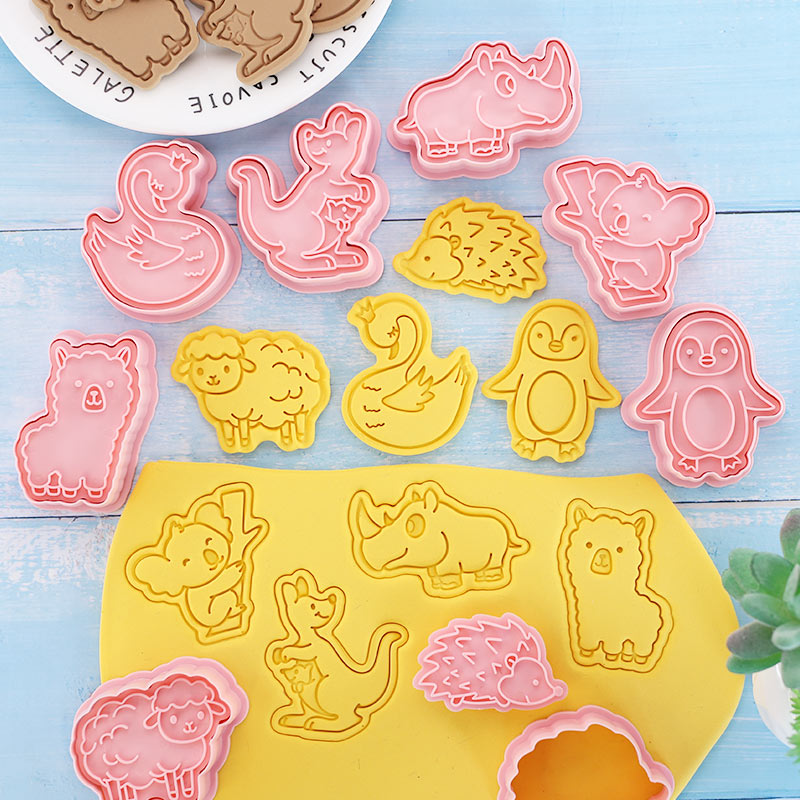 8 Pcs Animal Cookie Molds - Ko - đánh giá và giá Kitchen Baking Cookies