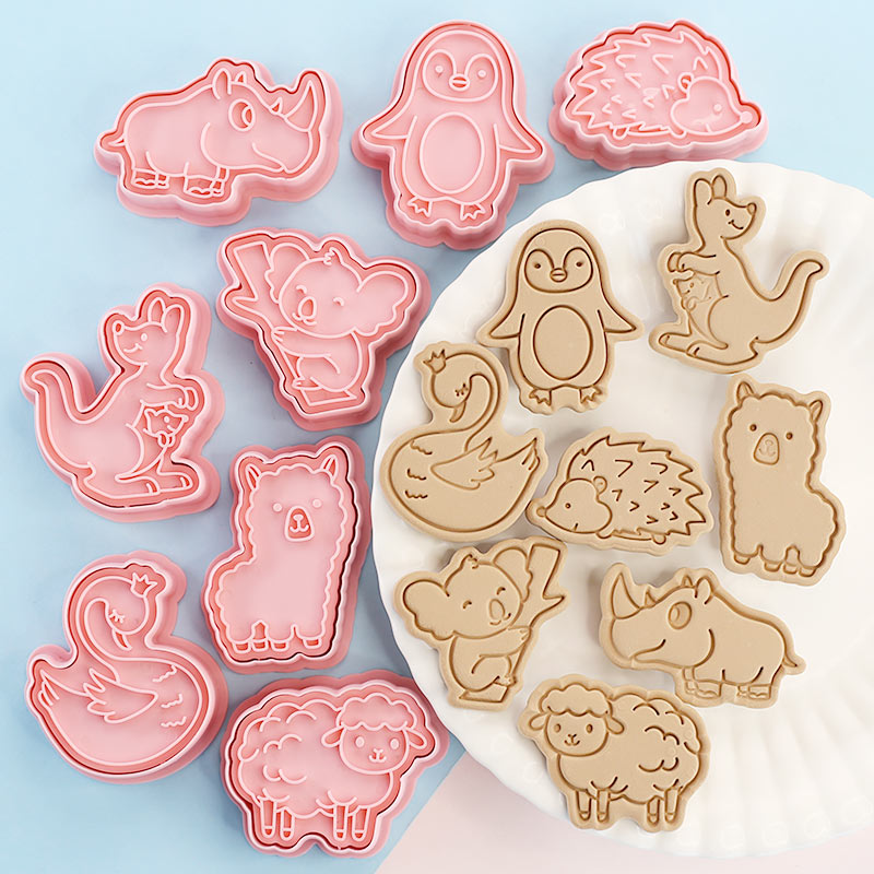 8 Pcs Animal Cookie Molds - Ko - đánh giá và giá Kitchen Baking Cookies
