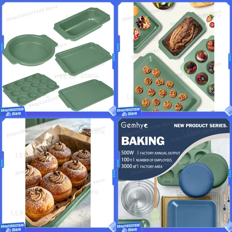 Non Stick Carbon Steel Cake Mo - đánh giá và giá Bread Baking Kitchen Utensils