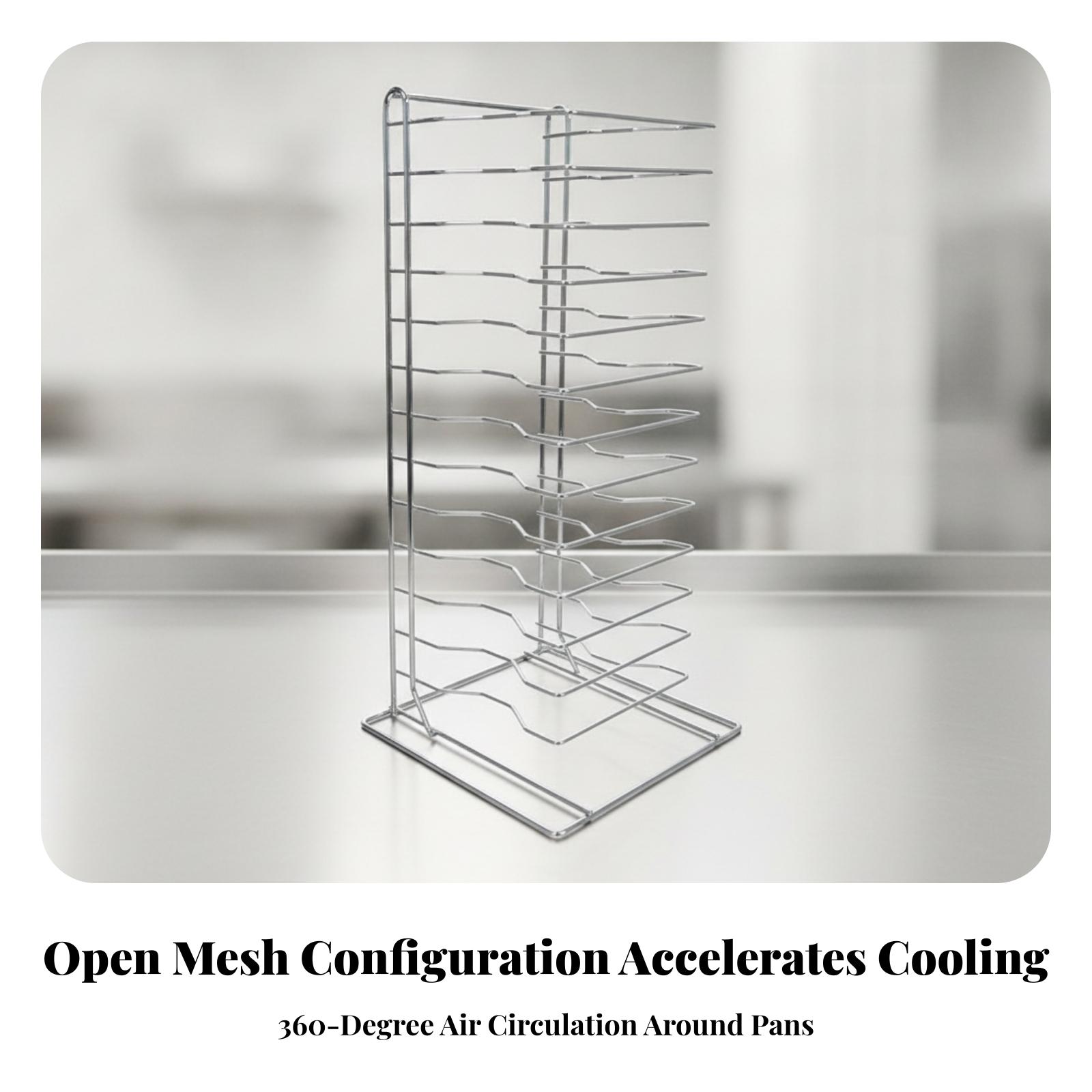 Vertical Pizza Cooling Rack fo - đánh giá và giá Kitchen Baking Pan Organizer