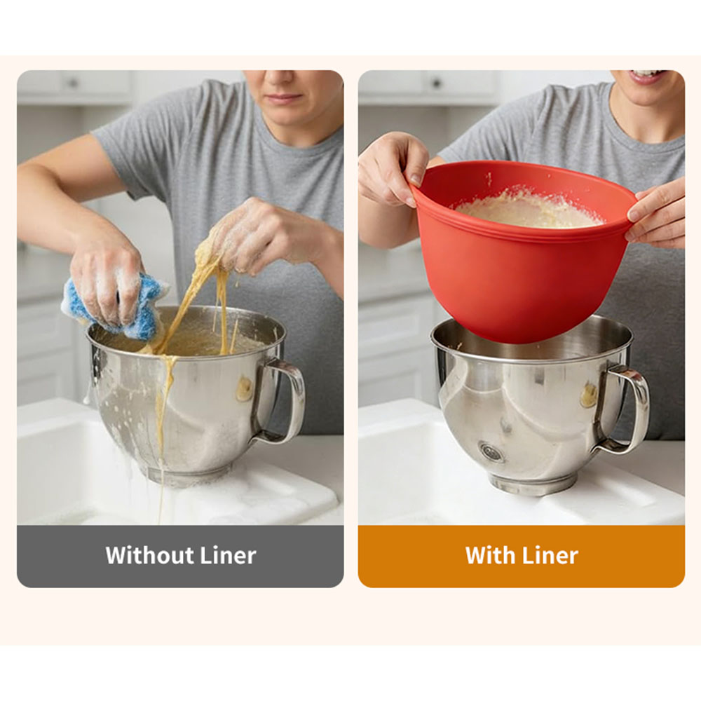 Silicone Bowl With Lids for Ki - đánh giá và giá Kitchenaid Baking Bowl