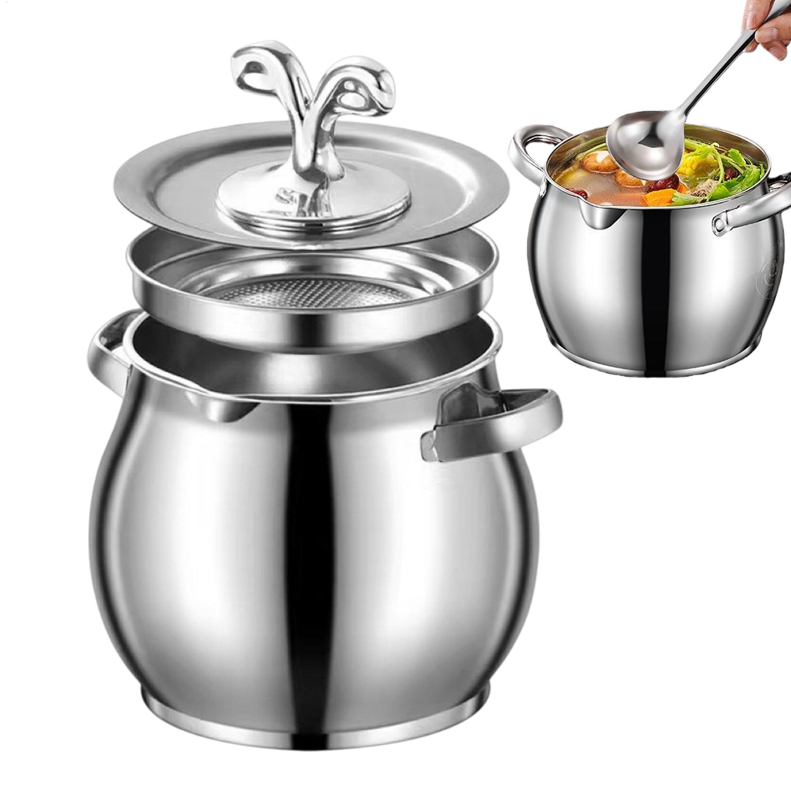 Bacon Grease Saver Stainless S - đánh giá và giá Kitchen Baking Canisters