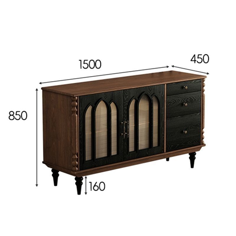 French solid wood dining side  - đánh giá và giá Kitchen Zain