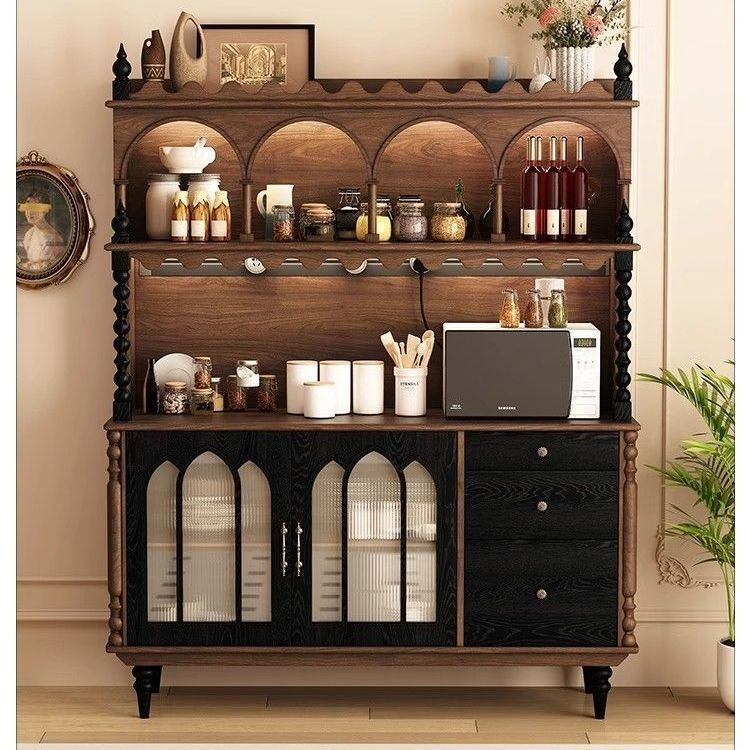 French solid wood dining side  - đánh giá và giá Kitchen Zain