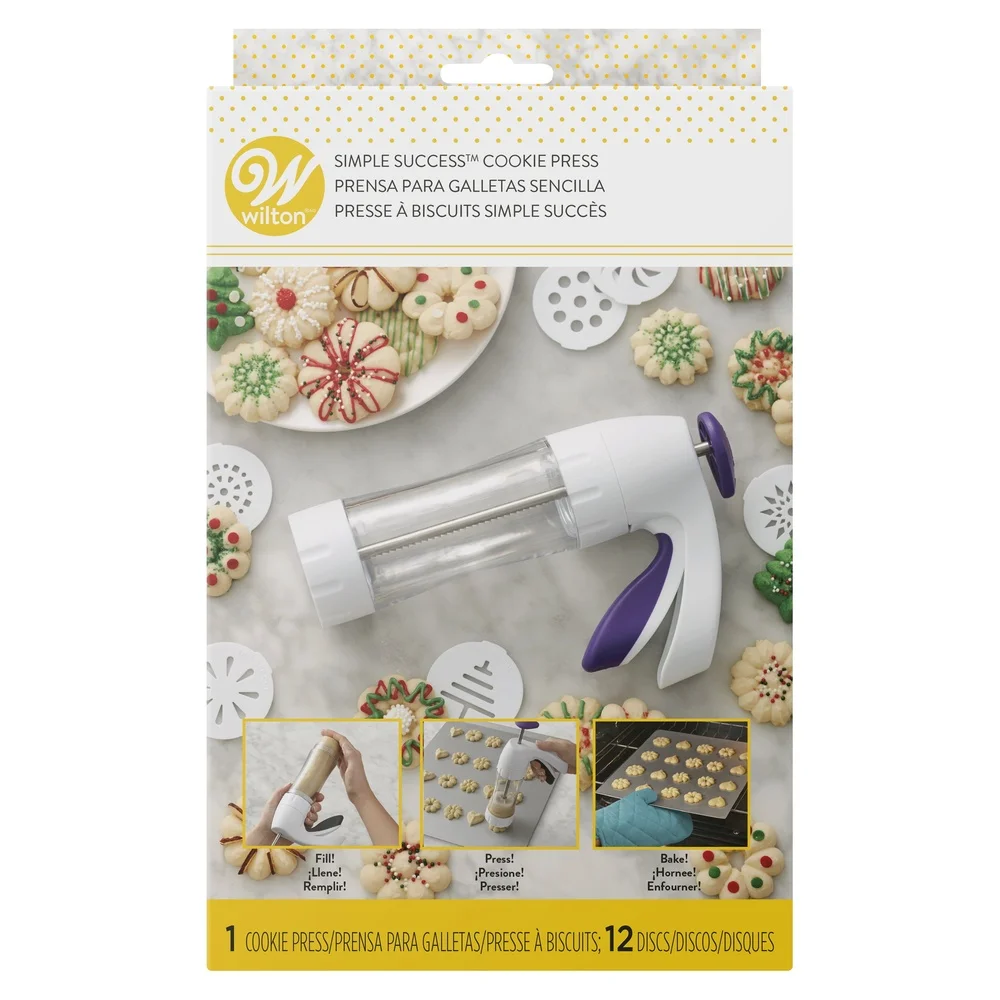 Ergonomic Cookie Press 13-Piec - đánh giá và giá Kitchen Baking Cookies