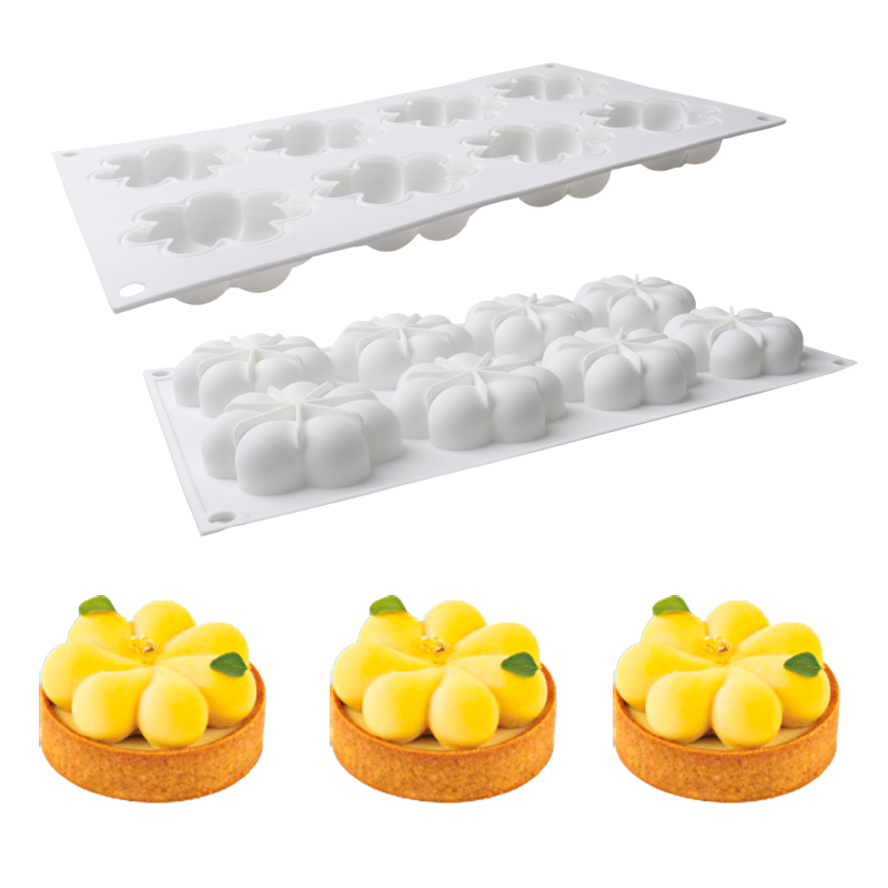 1 or 8 Cells Flower Petal Desi - đánh giá và giá Baking Kitchen Design