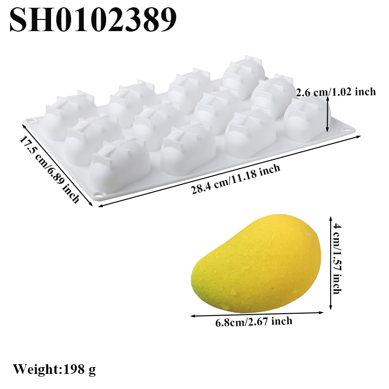 3D Mango Design French Fruit M - đánh giá và giá Baking Kitchen Design