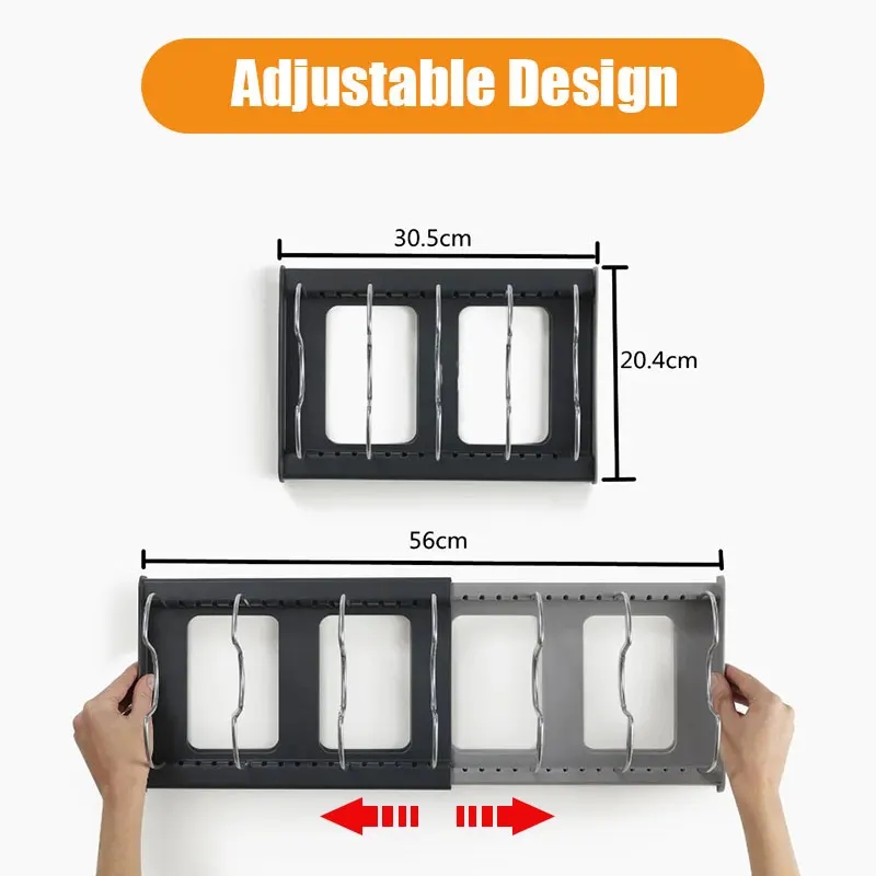Expandable Stainless Steel Sto - đánh giá và giá Kitchen Baking Pan Organizer