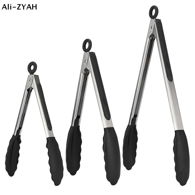 【ZA】Silicone Tongs Kitchen Ste - đánh giá và giá Kitchen Zain