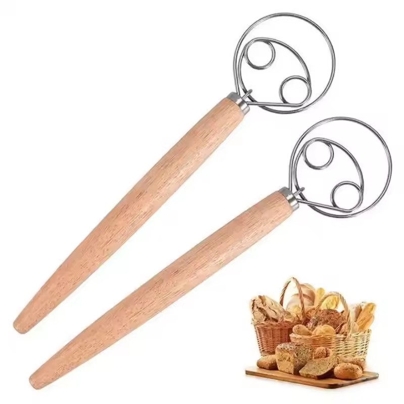 Stainless Steel Dough Whisk –  - đánh giá và giá Bread Baking Kitchen Utensils