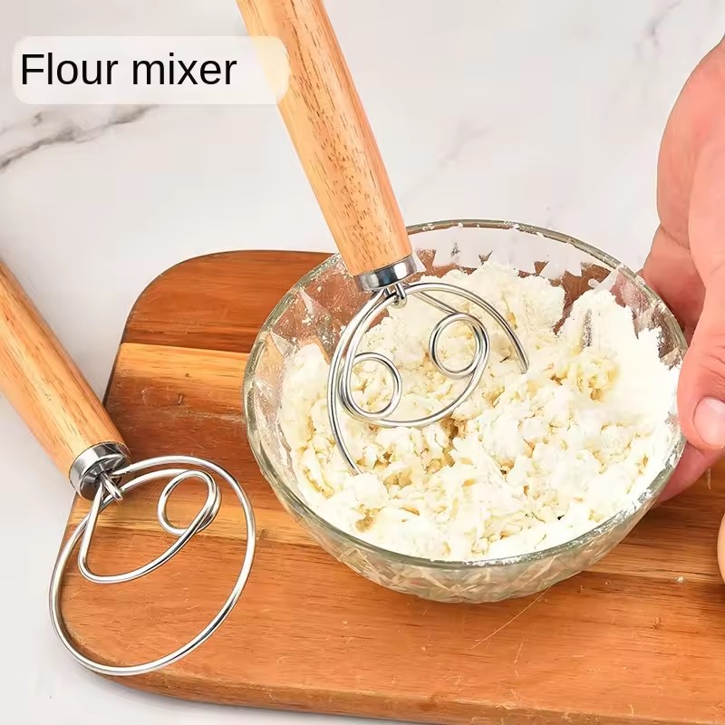 Stainless Steel Dough Whisk –  - đánh giá và giá Bread Baking Kitchen Utensils