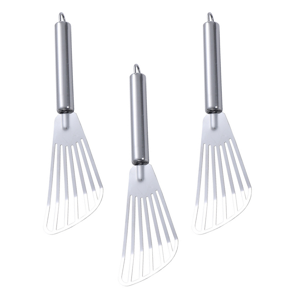 3pcs Stainless Steel Spatula F - đánh giá và giá Kitchen Baking Products
