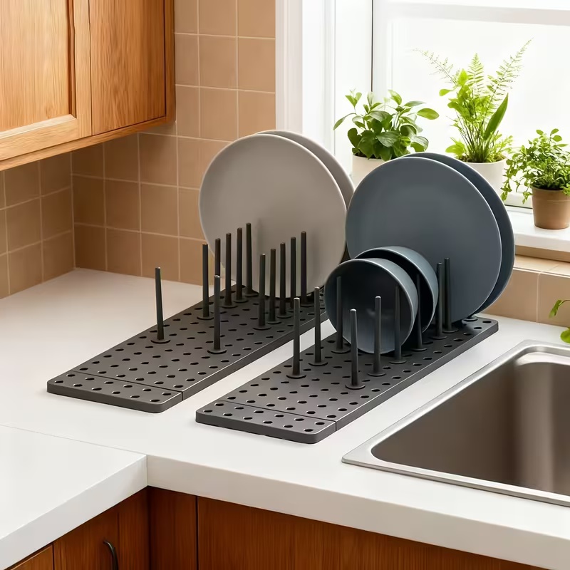 Multifunctional Kitchen Drawer - đánh giá và giá Kitchen Baking Pan Organizer