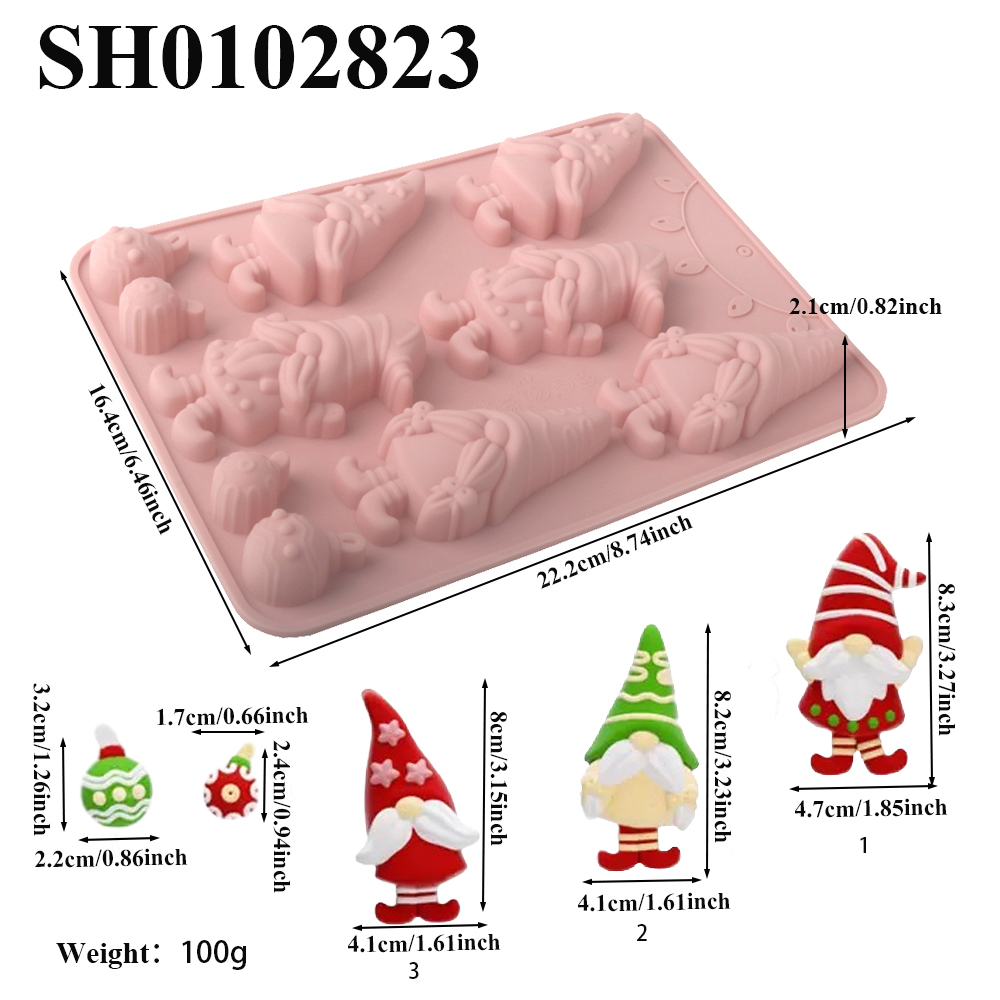 Christmas Element Silicone Cho - đánh giá và giá Baking Kitchen Design