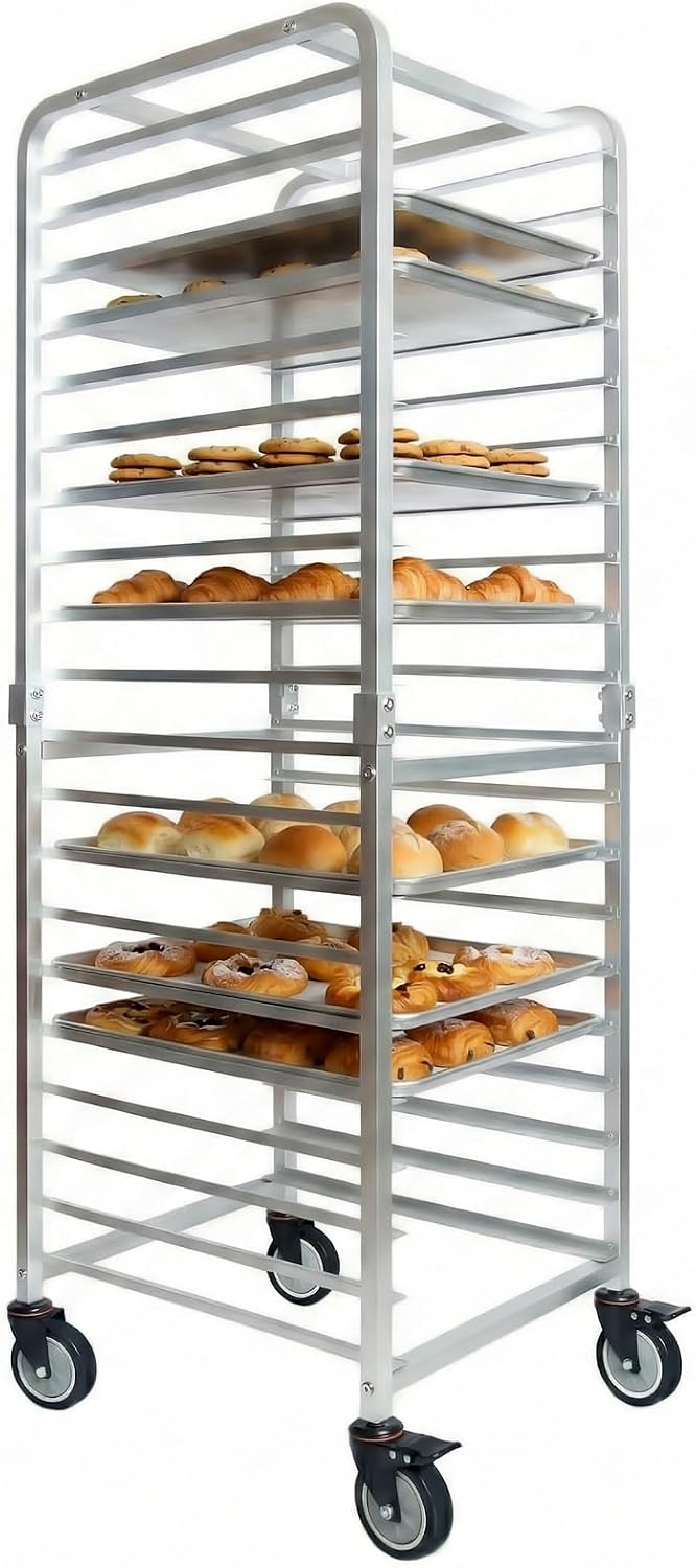 Commercial 20 Tier Stainless S - đánh giá và giá Kitchen Baking Pan Organizer