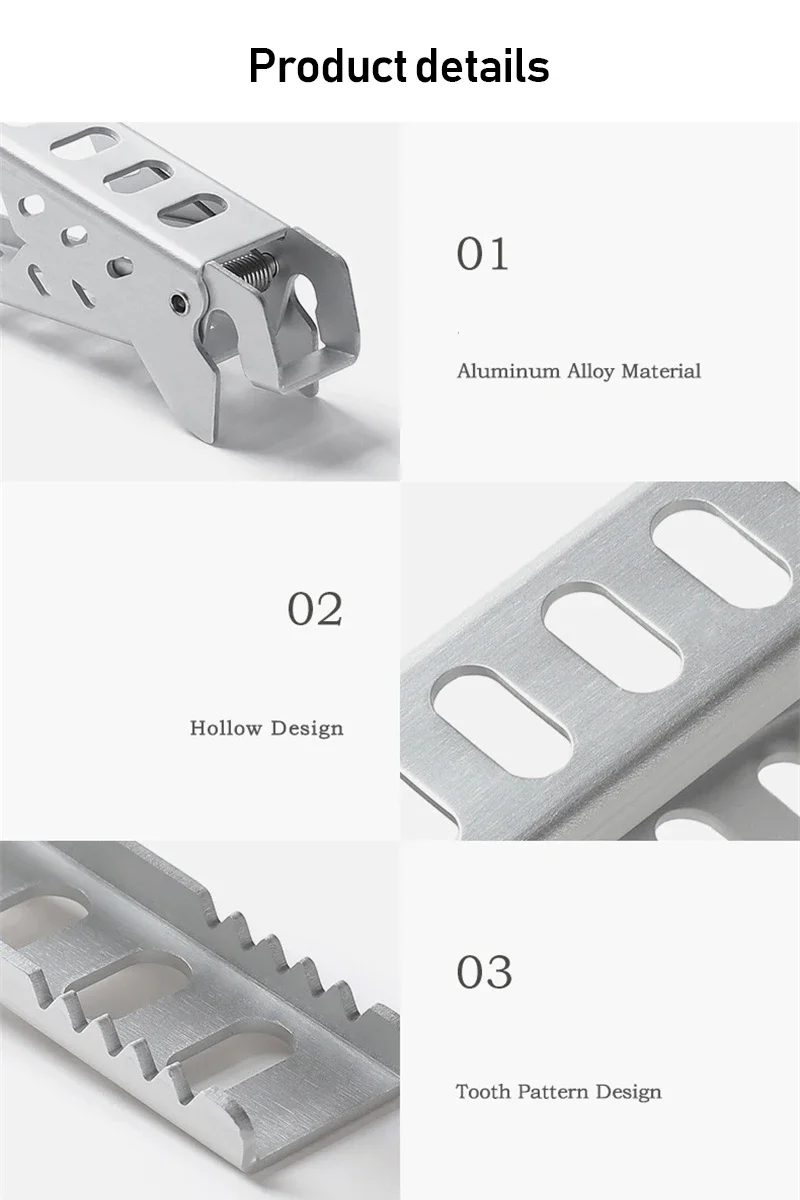 Aluminium Anti-hot Alloy Clip  - đánh giá và giá Kitchen Baking Pan Organizer