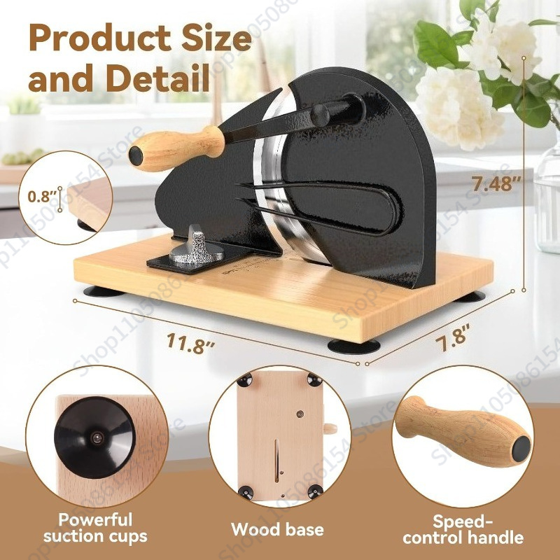 Adjustable Manual Bread Slicer - đánh giá và giá Kitchen Baking Gift Basket