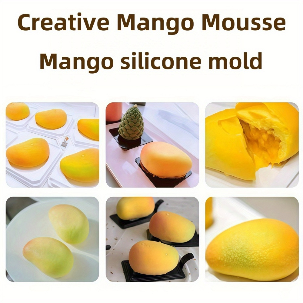 3D Mango Design Silicone Cake  - đánh giá và giá Baking Kitchen Design