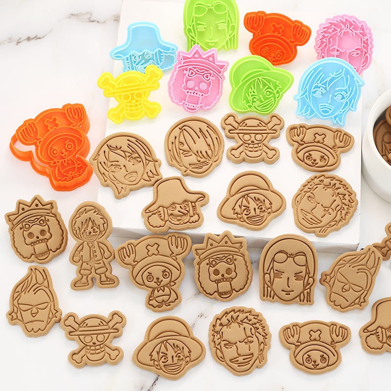 One Piece Cooking Mold  Luffy  - đánh giá và giá Kitchen Baking Cookies