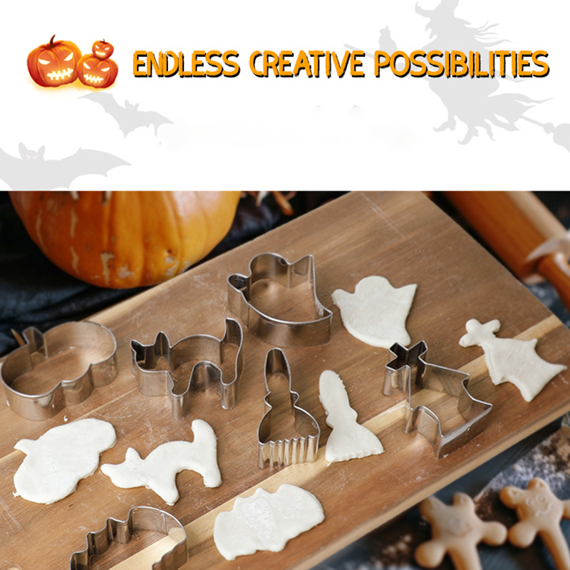 5/6/7/12PCS Halloween Cookie C - đánh giá và giá Kitchen Baking Cookies